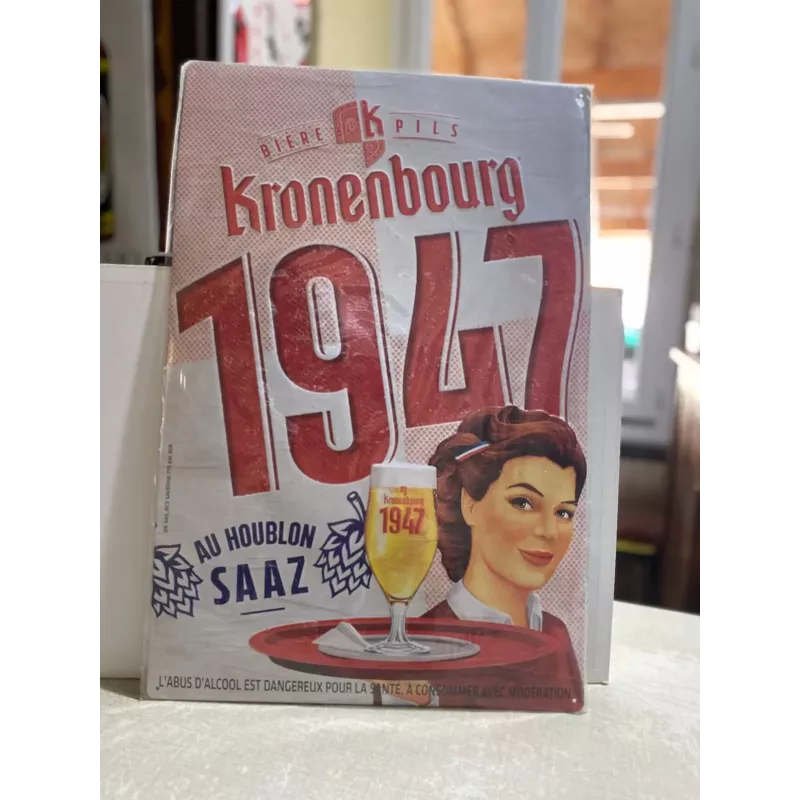 TOLE KRONENBOURG  1947 60CM X40CM