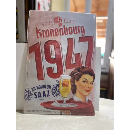 TOLE KRONENBOURG  1947 60CM X40CM