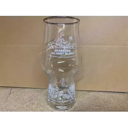 1 VERRE BRASSERIE DU MONT BLANC  33/50CL