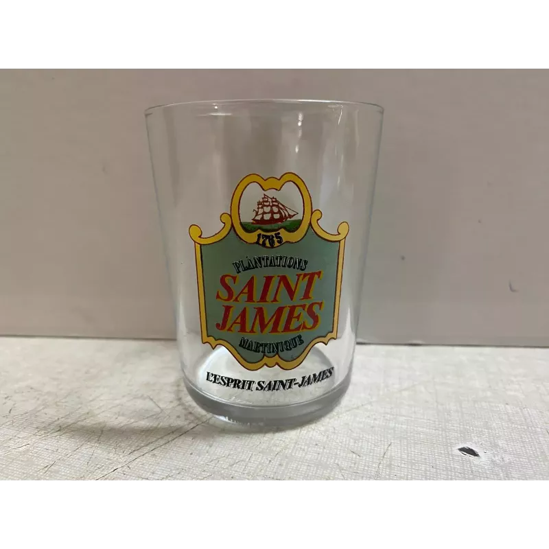 1 VERRE RHUM SAINT JAMES HT 8CM