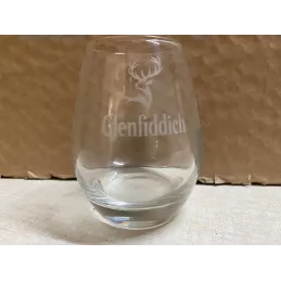 6 VERRES GLENFIDDICH   HT 9.20CM