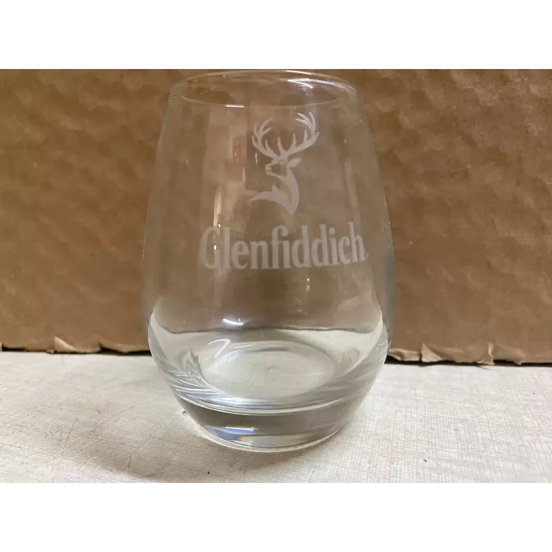 6 VERRES GLENFIDDICH   HT 9.20CM
