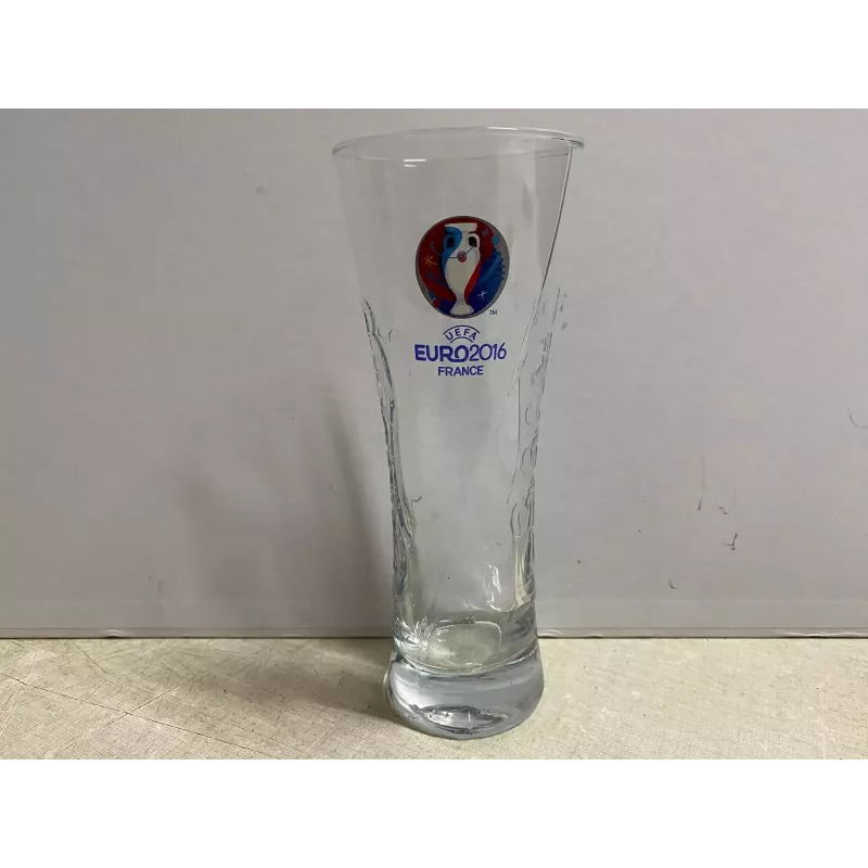 6 VERRES  CARLSBERG 30CL  HT 19.50CM  COLLECTOR  EURO 2016