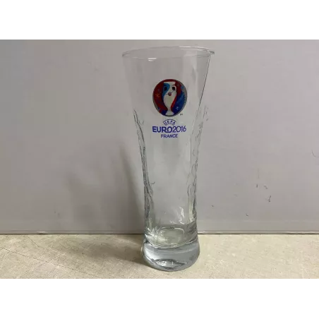6 VERRES  CARLSBERG 30CL  HT 19.50CM  COLLECTOR  EURO 2016