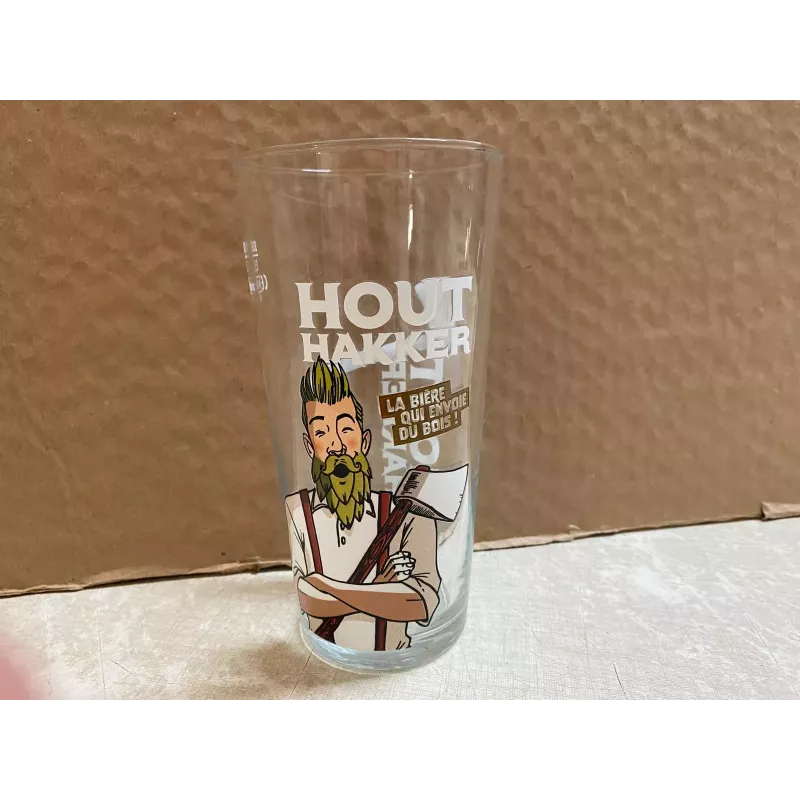 1 VERRE  HOUT  HAKKER 50CL HT 17.30CM