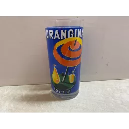 6 VERRES  ORANGINA  HT 13.50CM