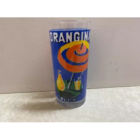 6 VERRES  ORANGINA  HT 13.50CM