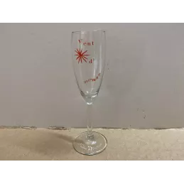 6 FLUTES  CHAMPAGNE  NICOLAS FEUILLATTE  8CL HT 17.40CM