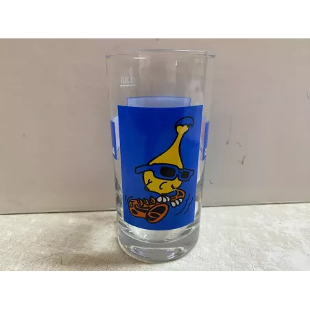 1 VERRE  ORANGINA COLLECTOR  20CL HT 12CM