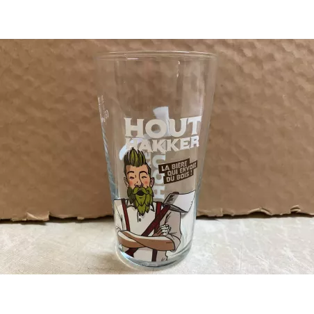 1 VERRE  HOUT  HAKKER  25CL  HT 13.50CM