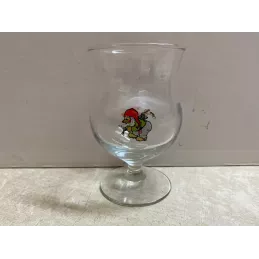 1 VERRE CHOUFFE 4CL ET 7CL HT 10.90CM