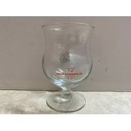 1 VERRE CHOUFFE 4CL ET 7CL HT 10.90CM