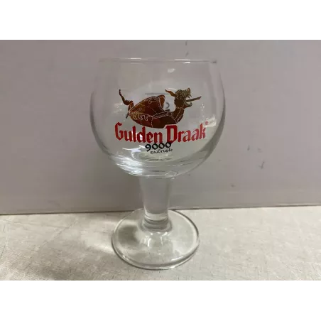 1 VERRE GULDEN DRAAK 15CL HT 13CM