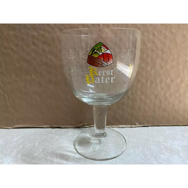 1 VERRE PATER - KERST  33CL HT 15.70CM