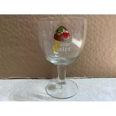 1 VERRE PATER - KERST  33CL HT 15.70CM