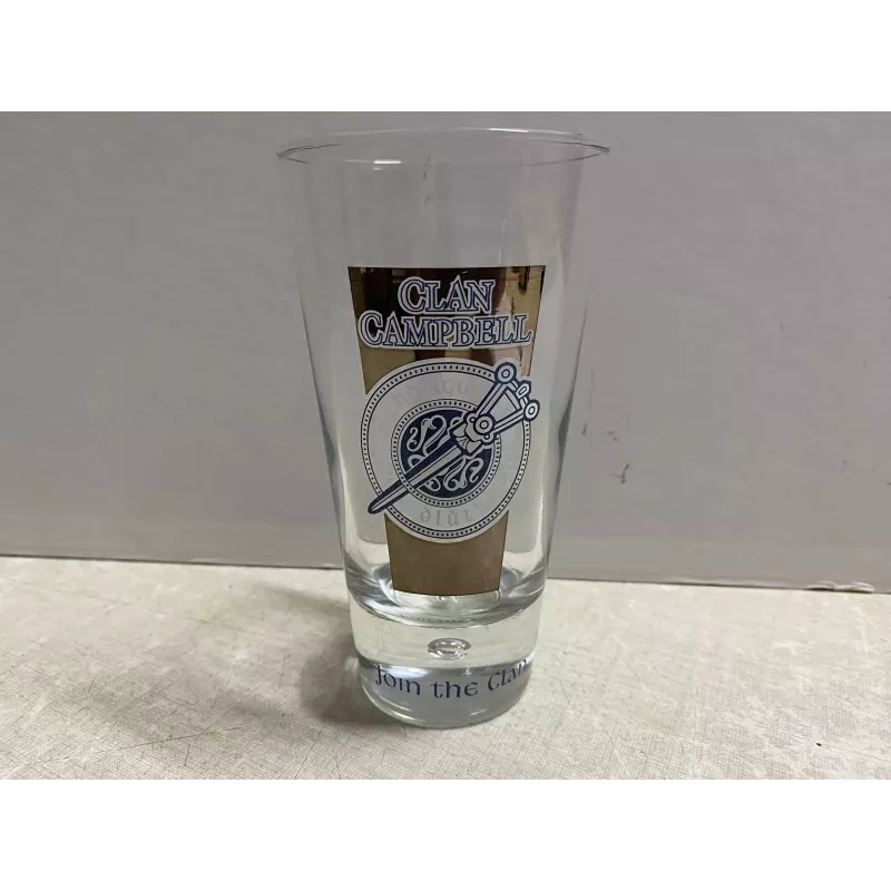 6 VERRES CLAN CAMPBELL 30CL HT 14.40CM