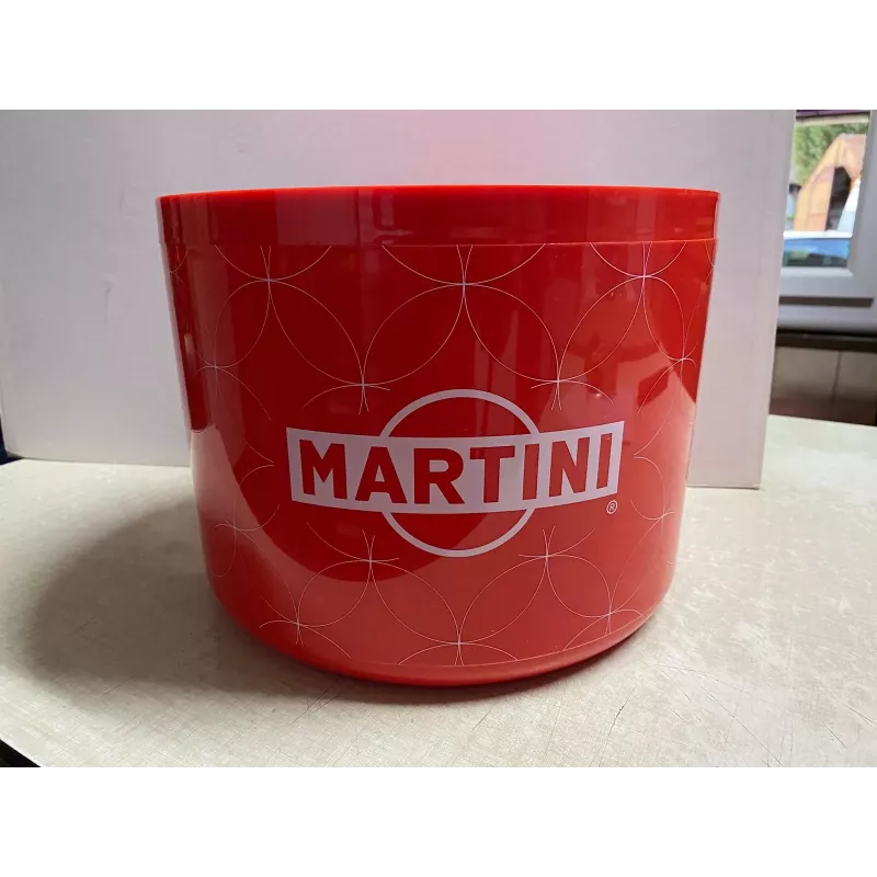 GRAND  BAC A GLACE MARTINI  DIAMETRE 29CM HT 22CM