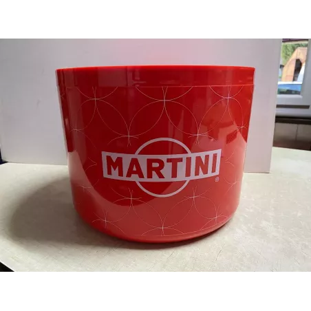 GRAND  BAC A GLACE MARTINI  DIAMETRE 29CM HT 22CM
