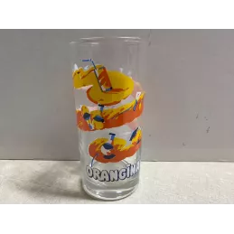 1 VERRE  ORANGINA COLLECTOR  HT 13.40CM