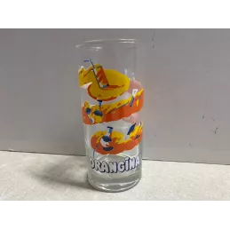 6 VERRES  ORANGINA COLLECTOR  HT 13.40CM
