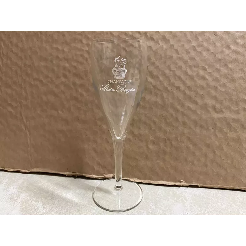 6 FLUTES  CHAMPAGNE  ALAIN BERGERE  10/12CL HT 18.50CM