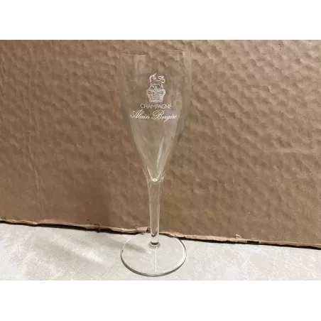 6 FLUTES  CHAMPAGNE  ALAIN BERGERE  10/12CL HT 18.50CM