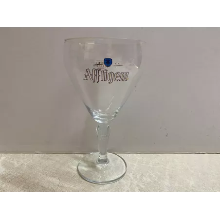 1 VERRE AFFLIGEM 50CL HT 21.60CM LOGO BLANC