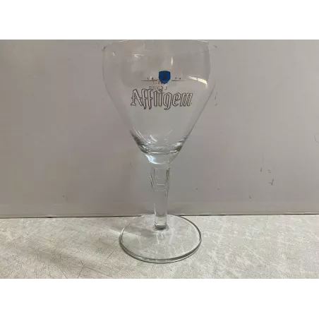 1 VERRE AFFLIGEM 25CL HT 18.50CM LOGO BLANC