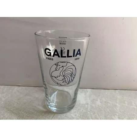 6 VERRES  GALLIA  25CL  HT 19CM