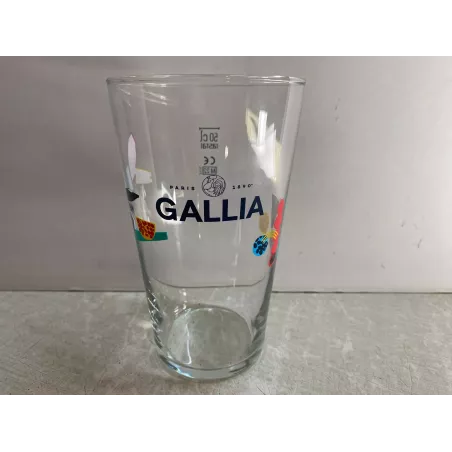 6 VERRES  GALLIA 50CL HT 15.50CM