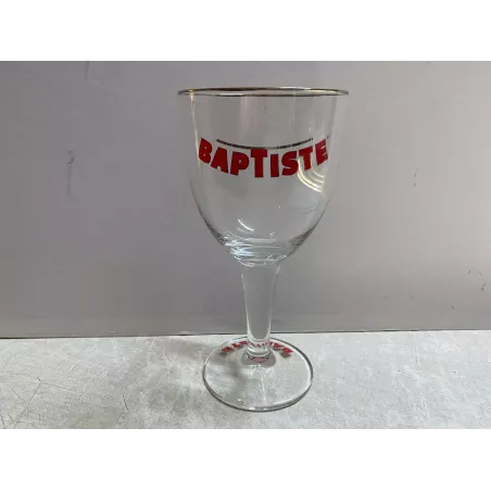 1 VERRE  BAPTISTE  33CL HT 20CM