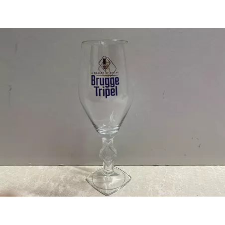 6 VERRES  BRUGGE TRIPEL 33CL HT 22.90CM