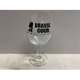 1 VERRE  BRASSE COUR 25/33CL HT 19.30CM
