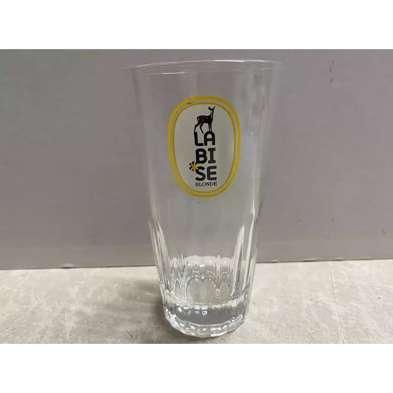 6 VERRES LA BISE  BLONDE 25CLHT 14CM