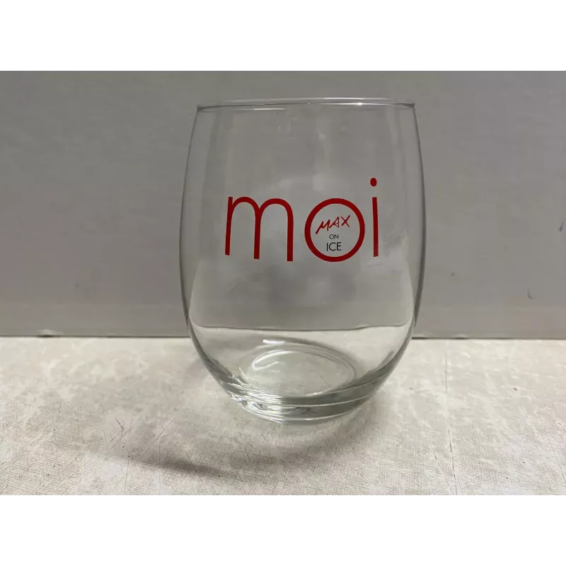 6 VERRES  MOI MAX ON ICE  45CL HT 10.80CM
