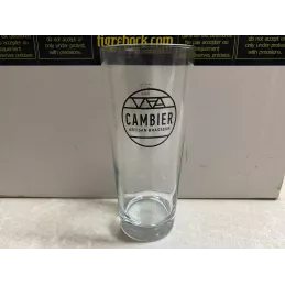 1 VERRE  CAMBIER 50CL HT.19CM BRASSERIE ARTISANALE  FRANCAISE