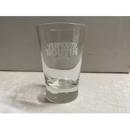 6 VERRES  VERMOUTH  ROUTIN  15CL  HT 10.50CM