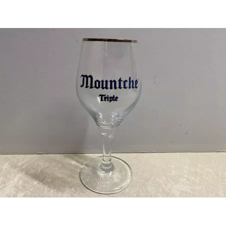 2 VERRES MOUNTCHE TRIPLE 25CL HT.19.70CM