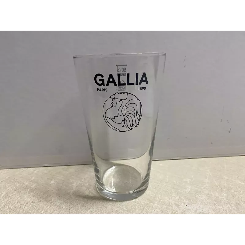 1 VERRE GALLIA 50CL HT 15CM
