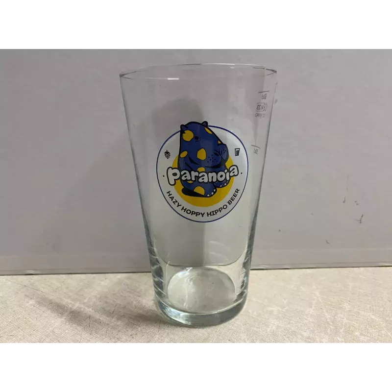 2 VERRES PARANOIA  33/50CL HT 15CM