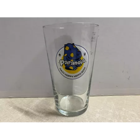 2 VERRES PARANOIA  33/50CL HT 15CM