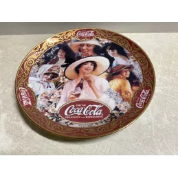 ASSIETTE COCA-COLA  DIAMETRE 20.50CM  ANNEE 1996