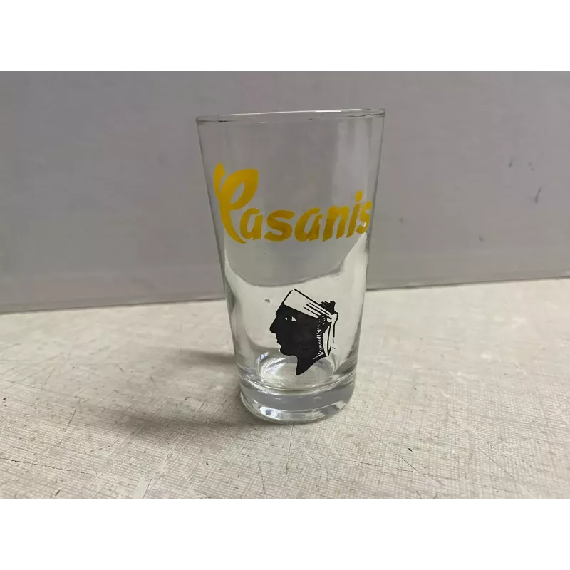 1 VERRE CASANIS HT 7.90 ECRITURE JAUNE