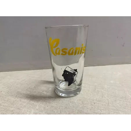 1 VERRE CASANIS HT 7.90 ECRITURE JAUNE