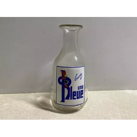 CARAFE  BUVEZ UNE BLEUE  HT 21CM