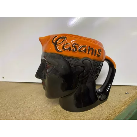 PICHET CASANIS NOIR BANDEAU  ORANGE