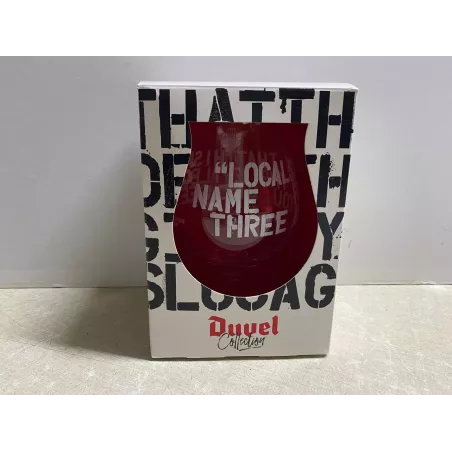 1 VERRE DUVEL  COLLECTOR   MICHEL  MOORTGAT
