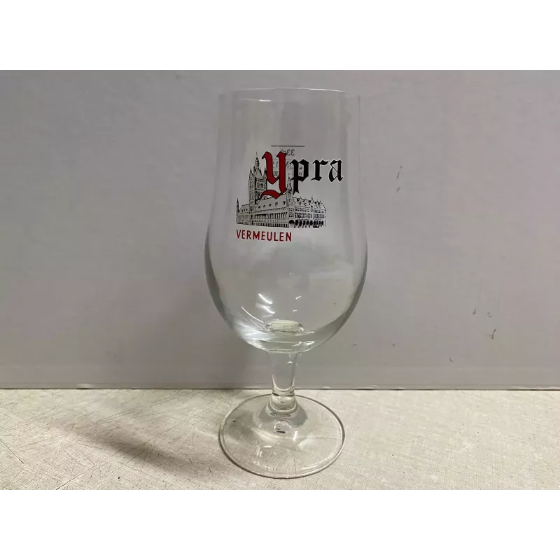 6 VERRES  YPRA 33CL HT 18CM