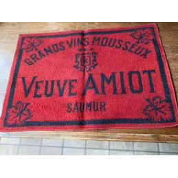 TAPIS DE CARTES  VEUVE AMIOT  SAUMUR  70CM X50CM