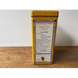 BOITE BANANIA  EPICES  11.50CM X7CM X 16.80CM